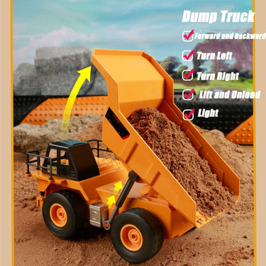 40MHz Remote Control Dumper With Lights